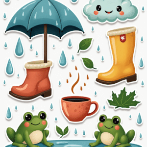 General Purpose Stickers -  Sheet v45